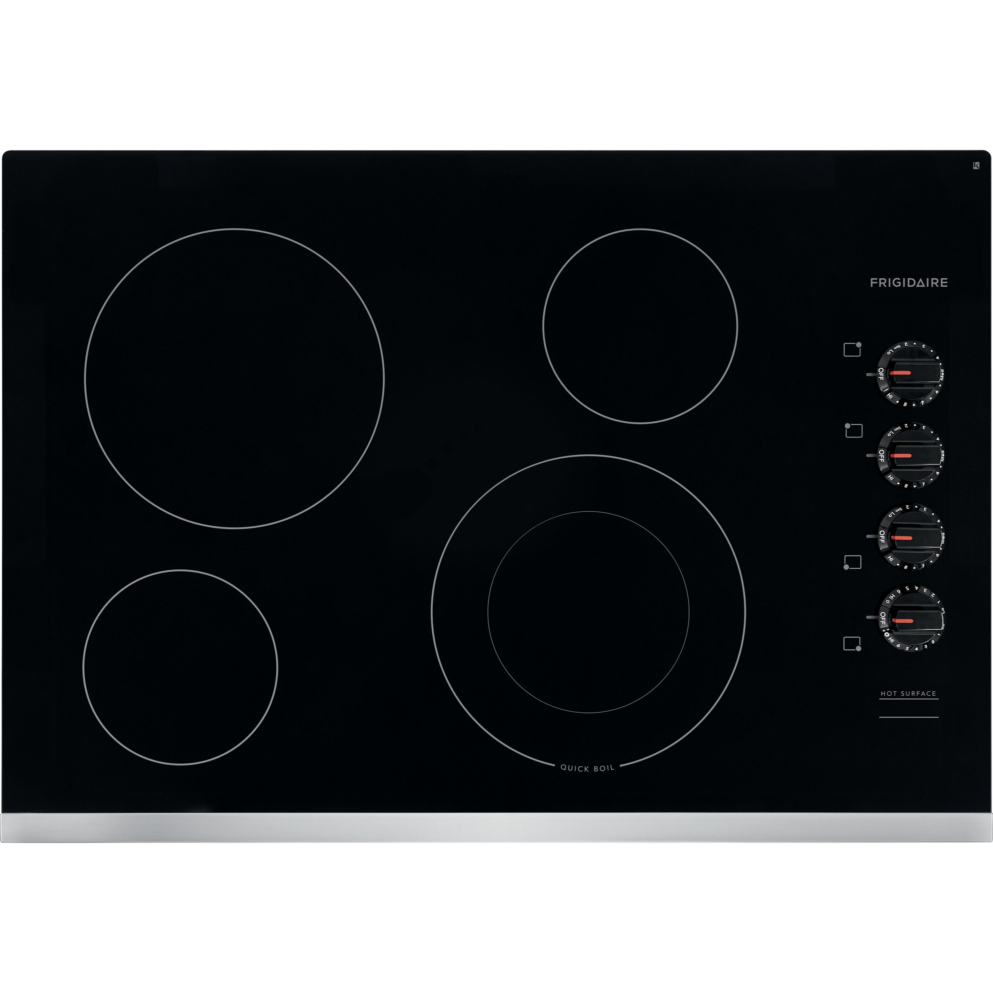Frigidaire 30" Electric Cooktop with Ceramic Glass Top Sheely's